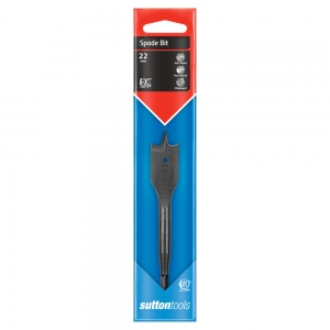 SUTTON 22mm TIMBER SPADE BIT CARDED